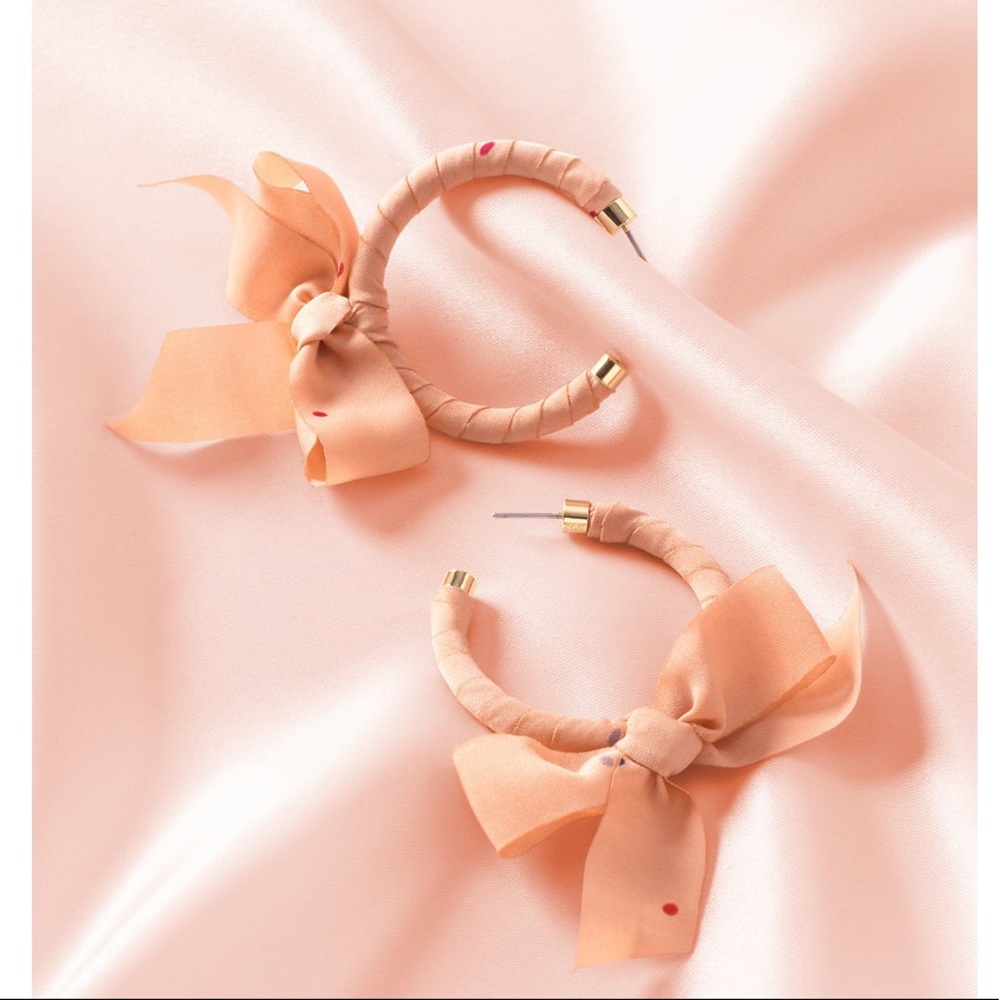 Scarf Tie Hoops
